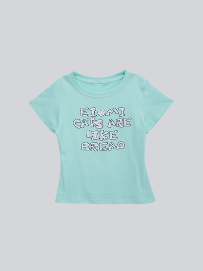 logo crop tee