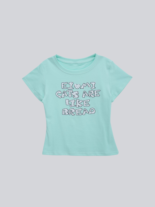logo crop tee