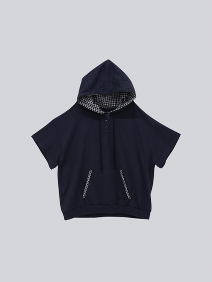 check hood tee