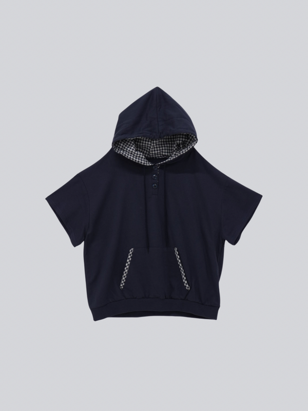 check hood tee
