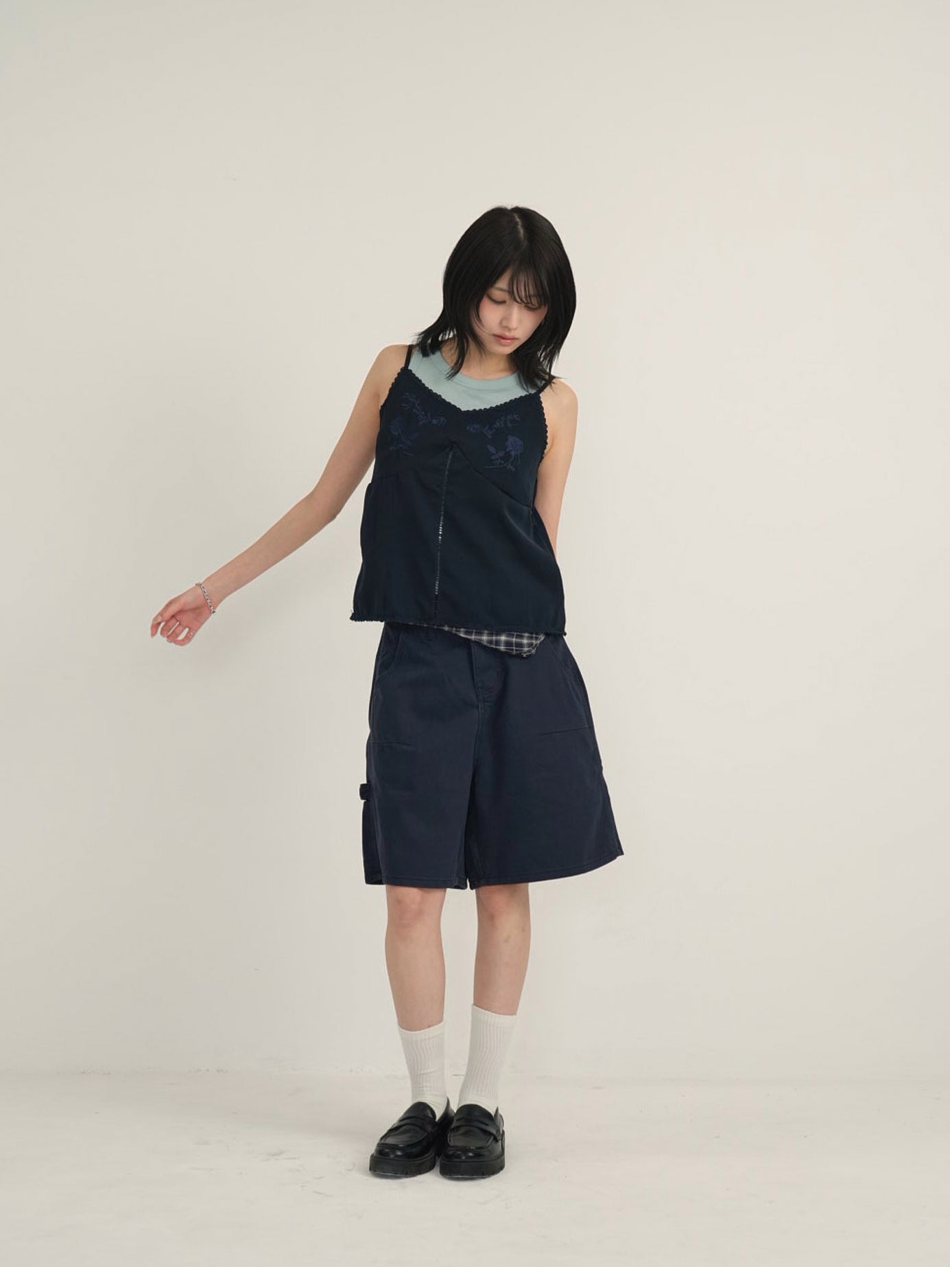 embroidery cami top