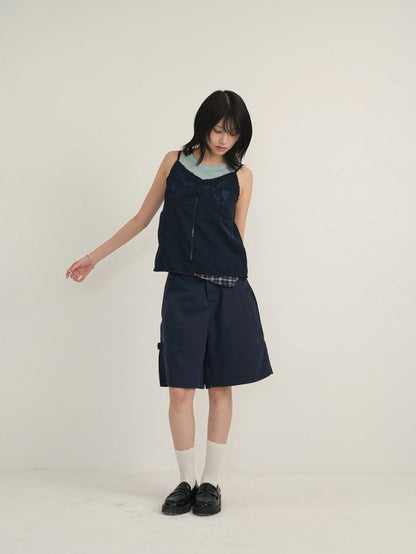 embroidery cami top