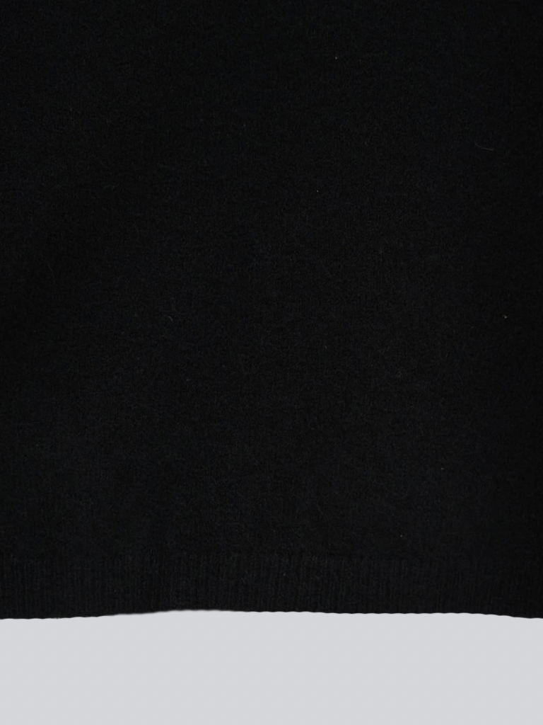 ribbon choker knit top