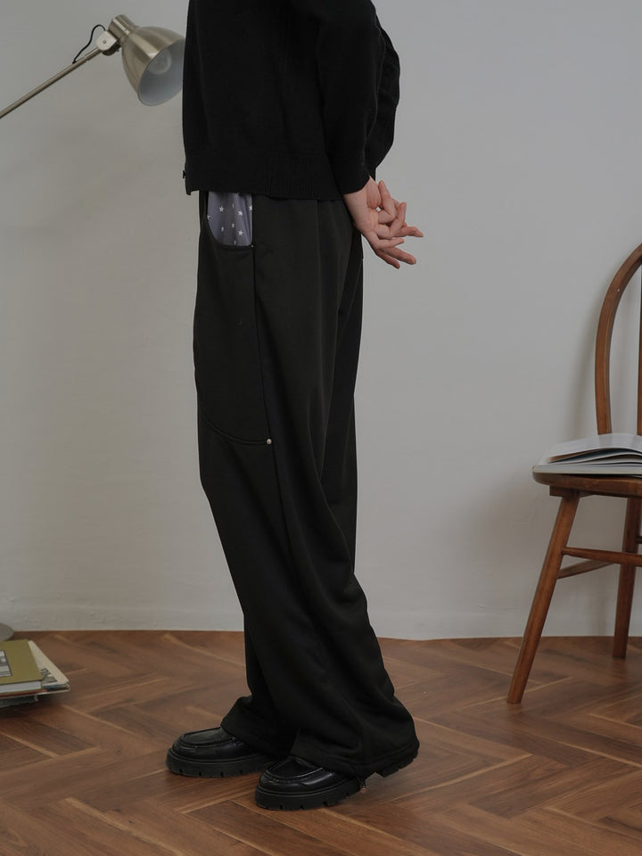 petit star pocket sweat pants