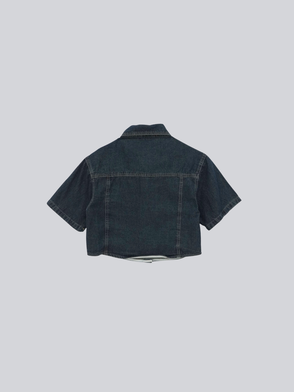 denim short jacket