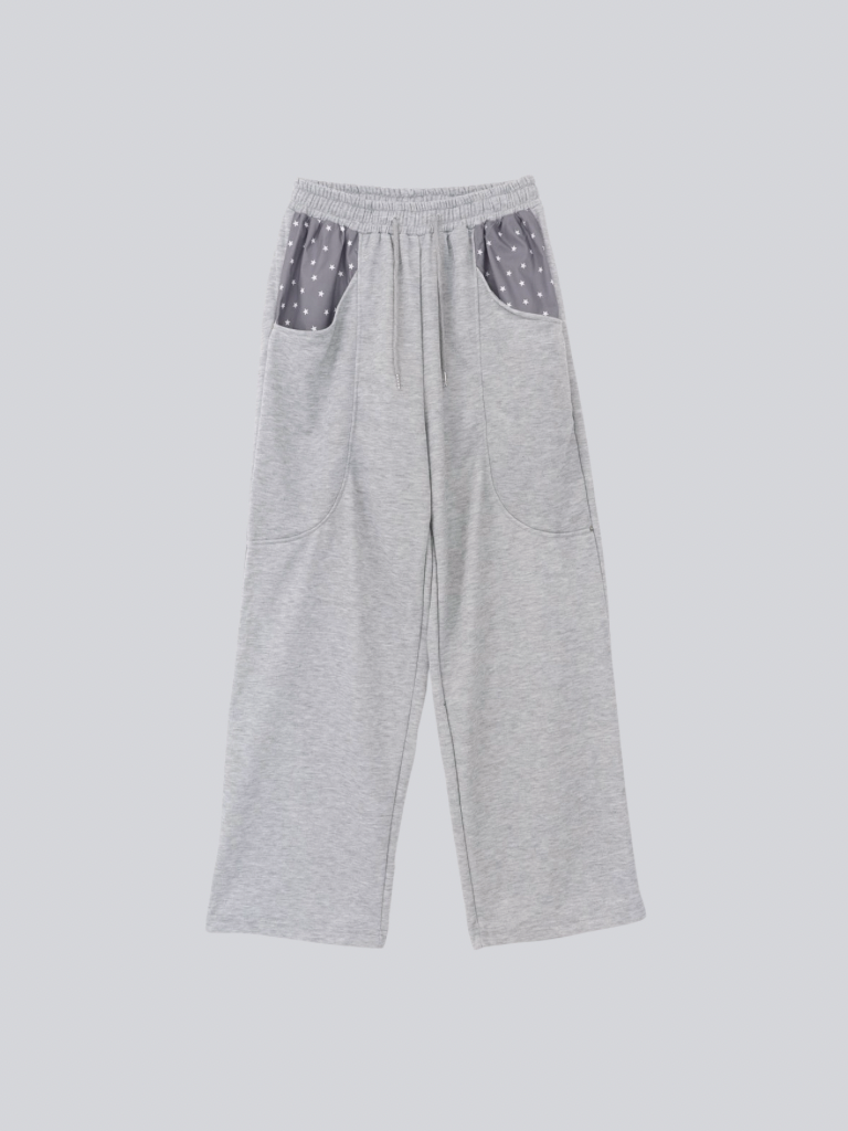 petit star pocket sweat pants