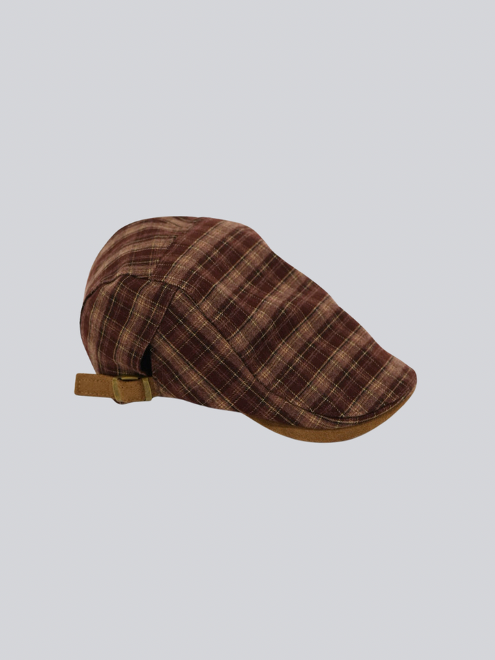 plaid hunting cap