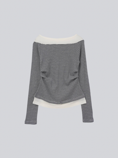 border long sleeve top