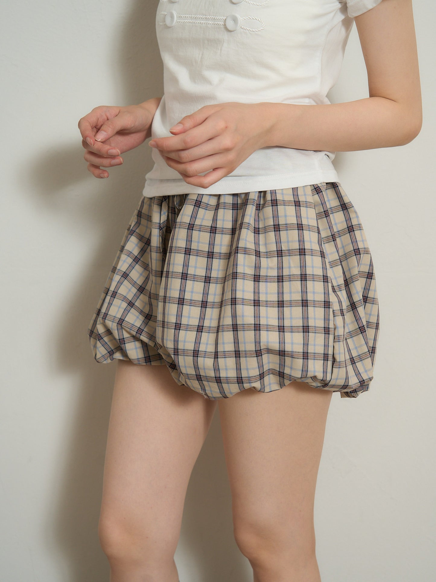 check shirt set