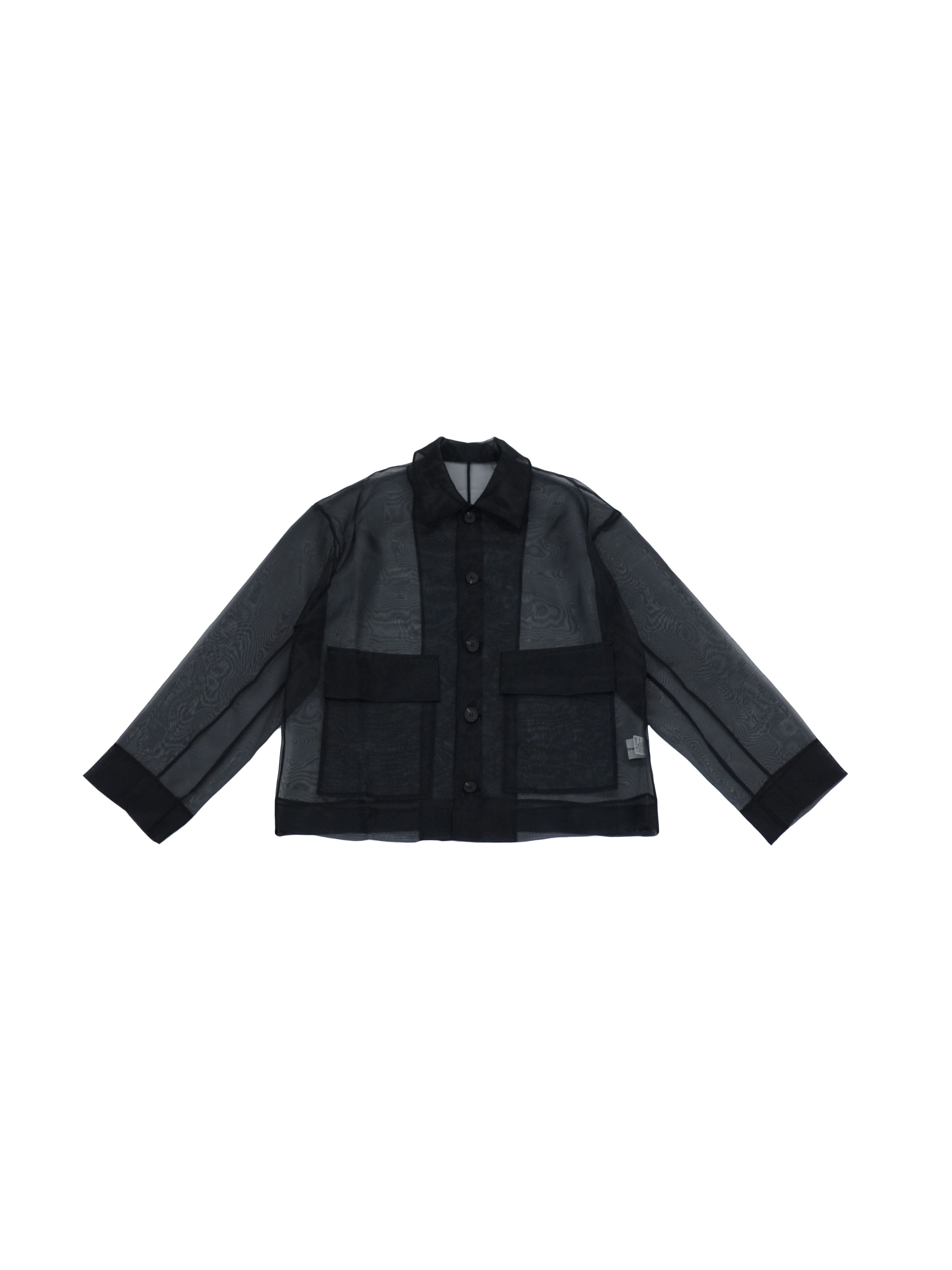see-through jacket
