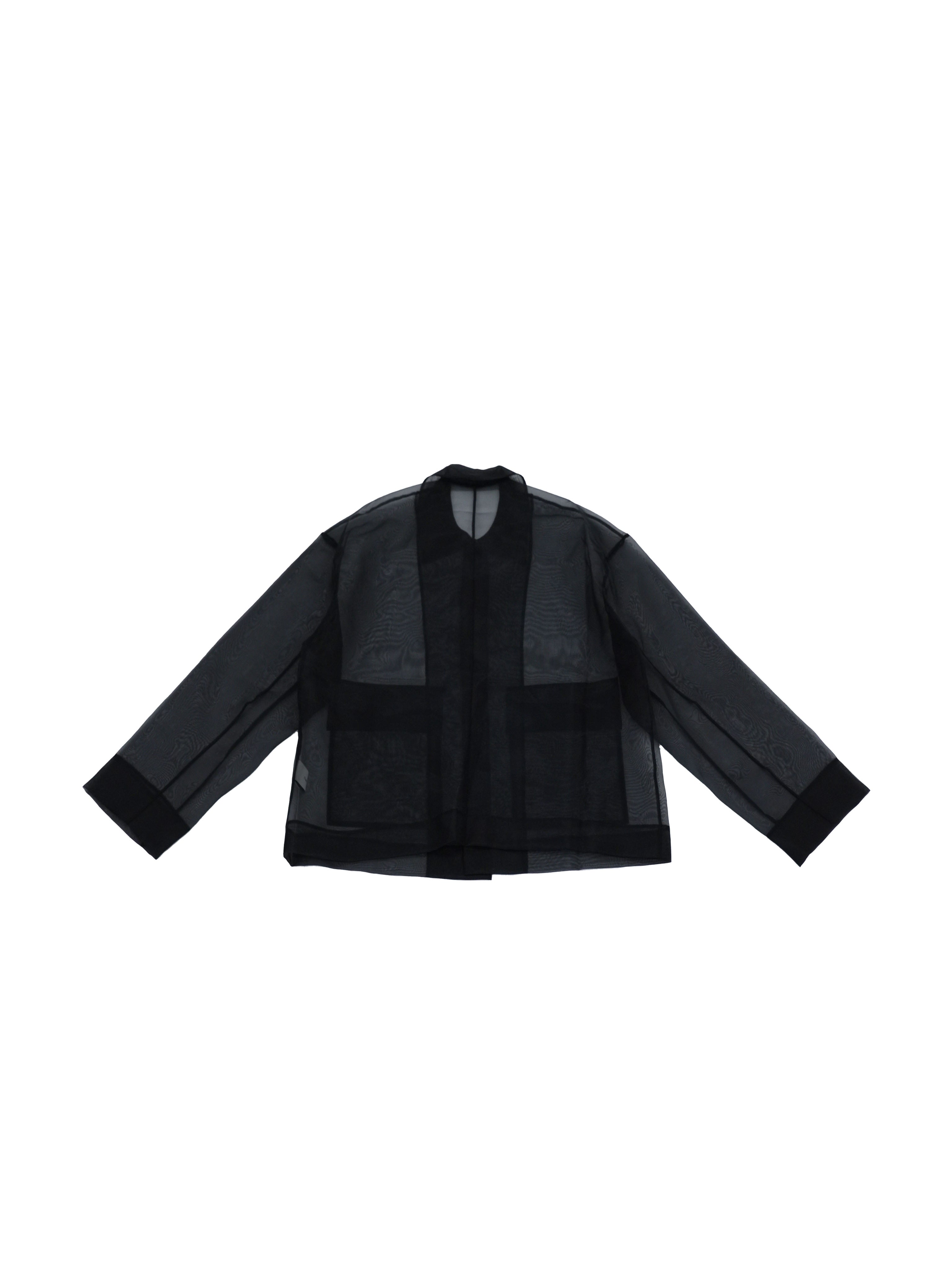see-through jacket