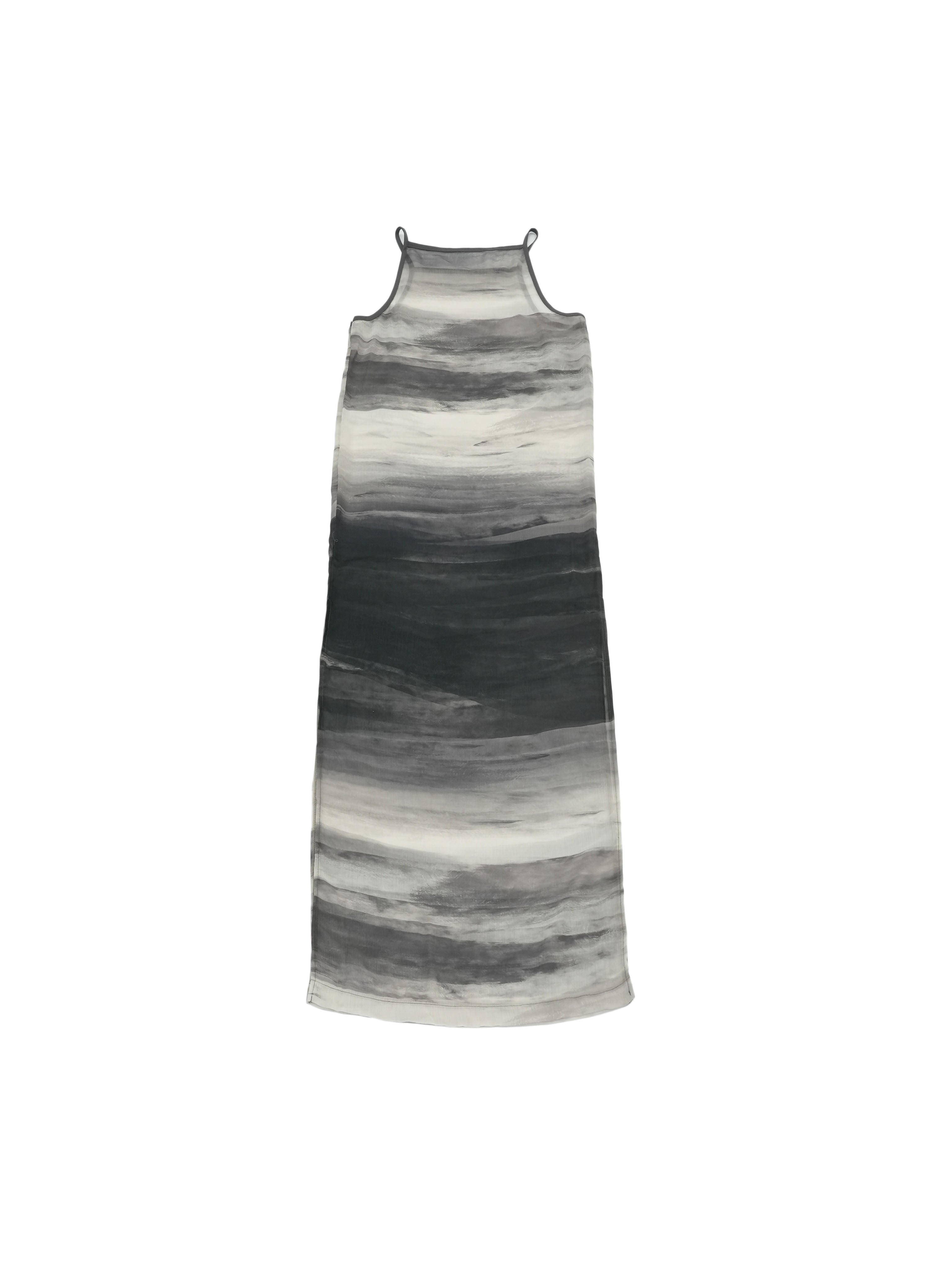 India ink cami one-pice