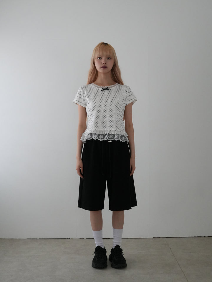 sweat bermuda short pants