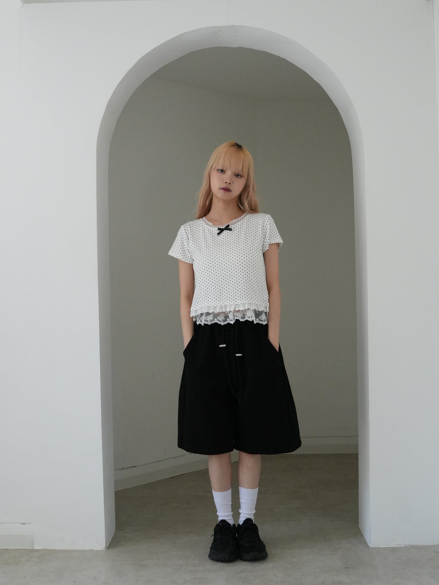 スウェット バミューダパンツ 大人カジュアル レディース Uenui