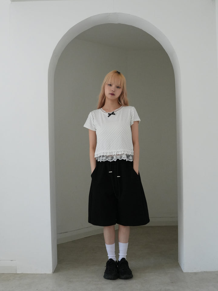 sweat bermuda short pants