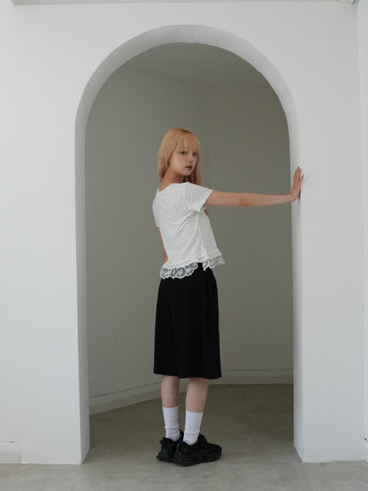 スウェット バミューダパンツ 大人カジュアル レディース Uenui
