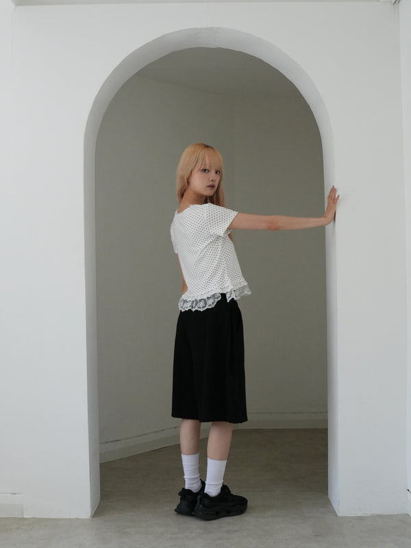 スウェット バミューダパンツ 大人カジュアル レディース Uenui