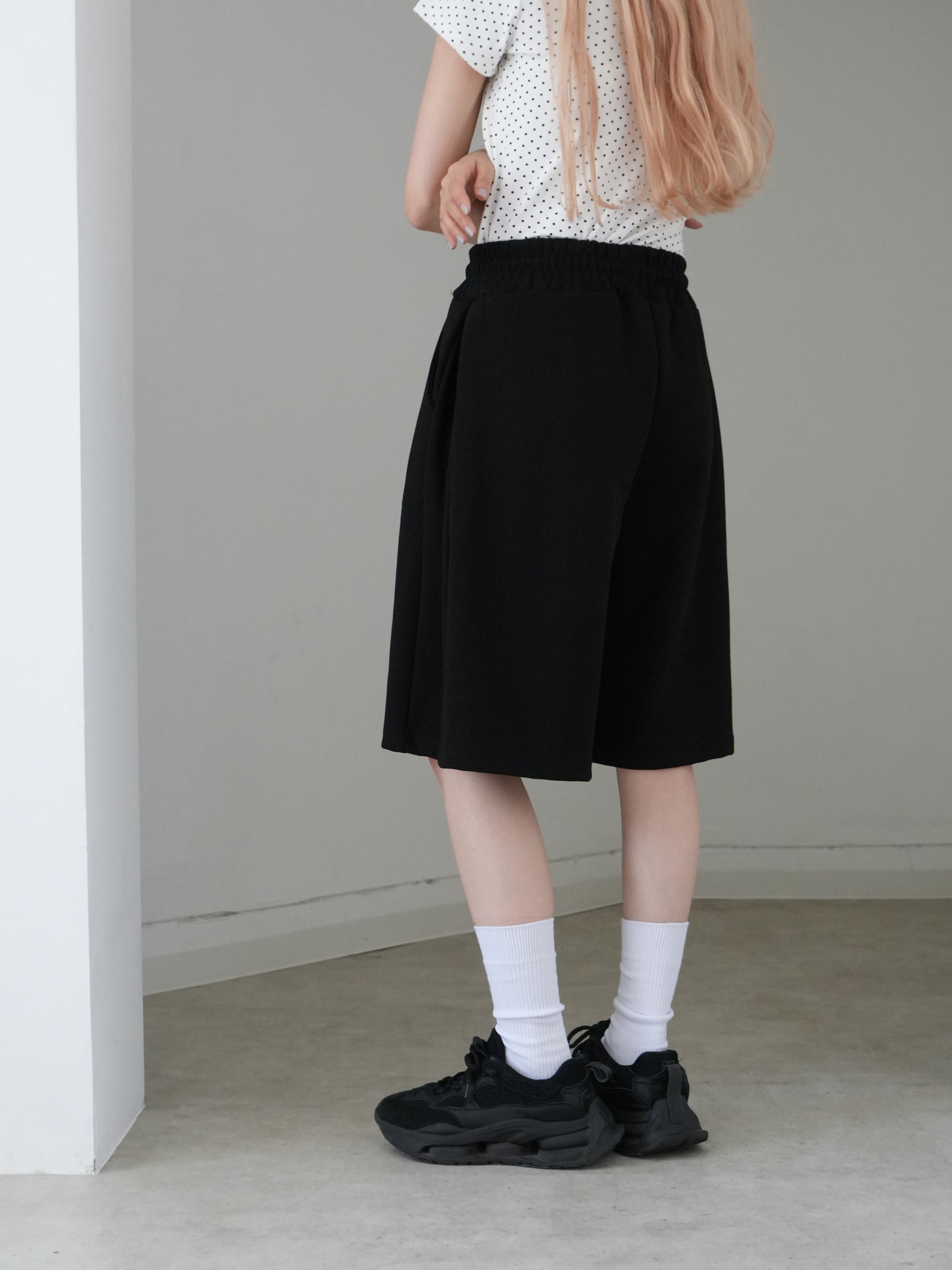 スウェット バミューダパンツ 大人カジュアル レディース Uenui