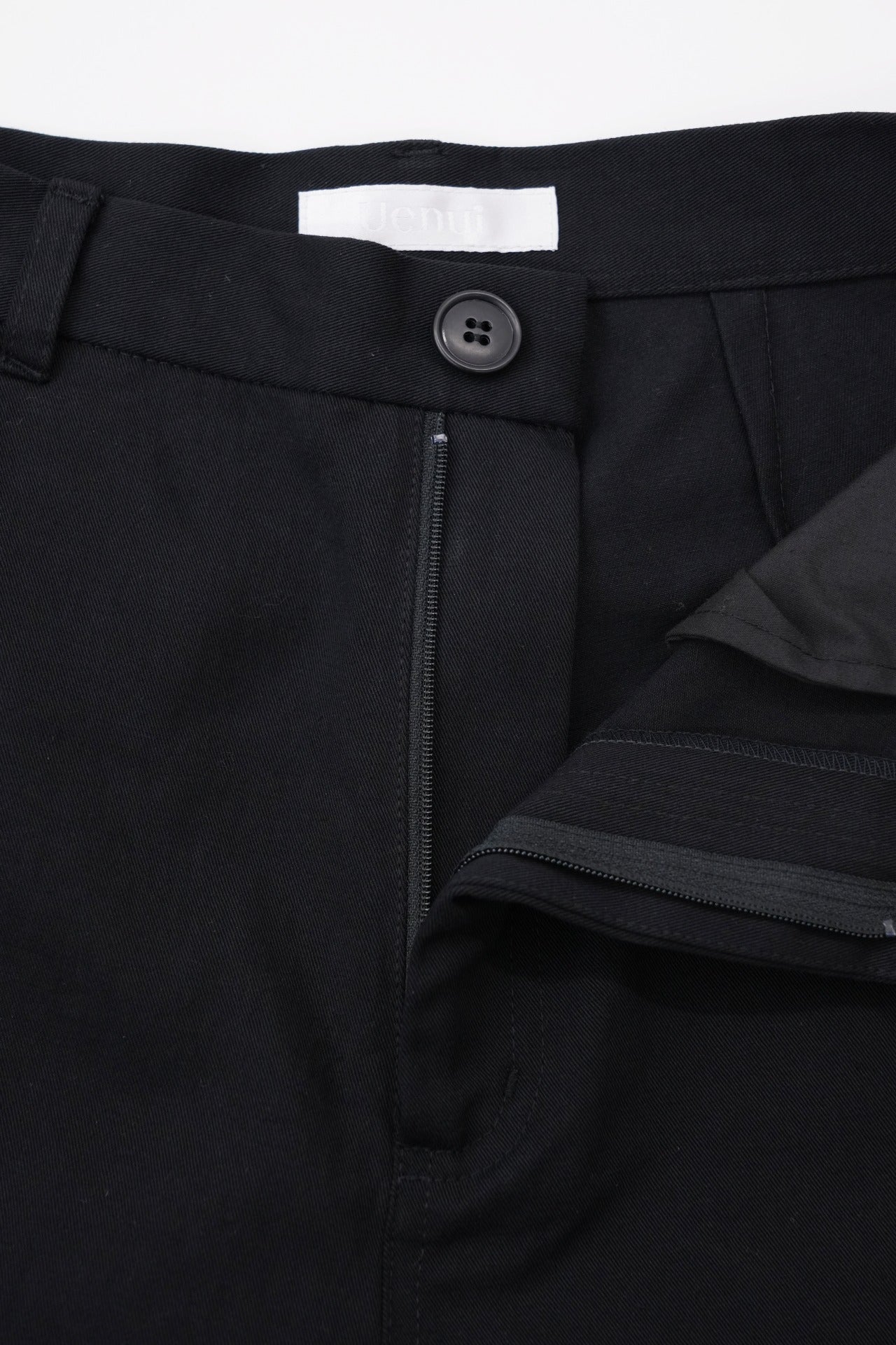 fake leather switching pants