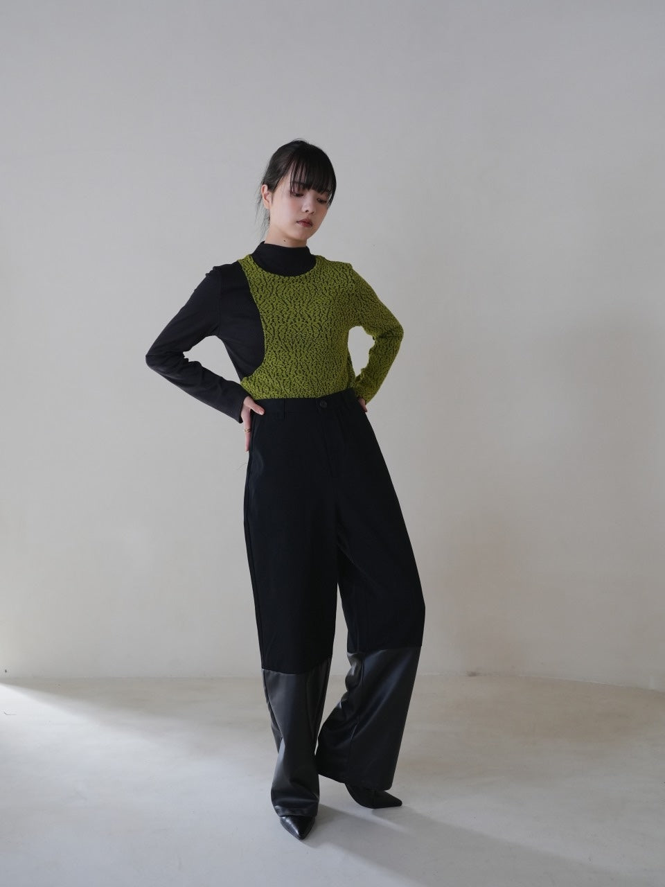 【9月10日発送予定】docking knit tops