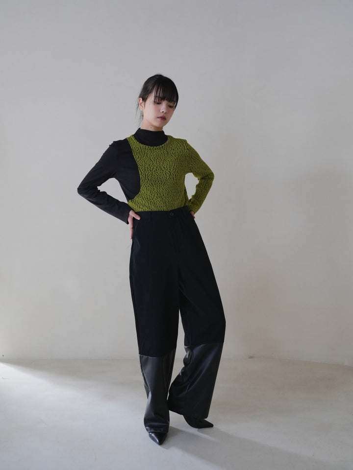 【9月10日発送予定】docking knit tops