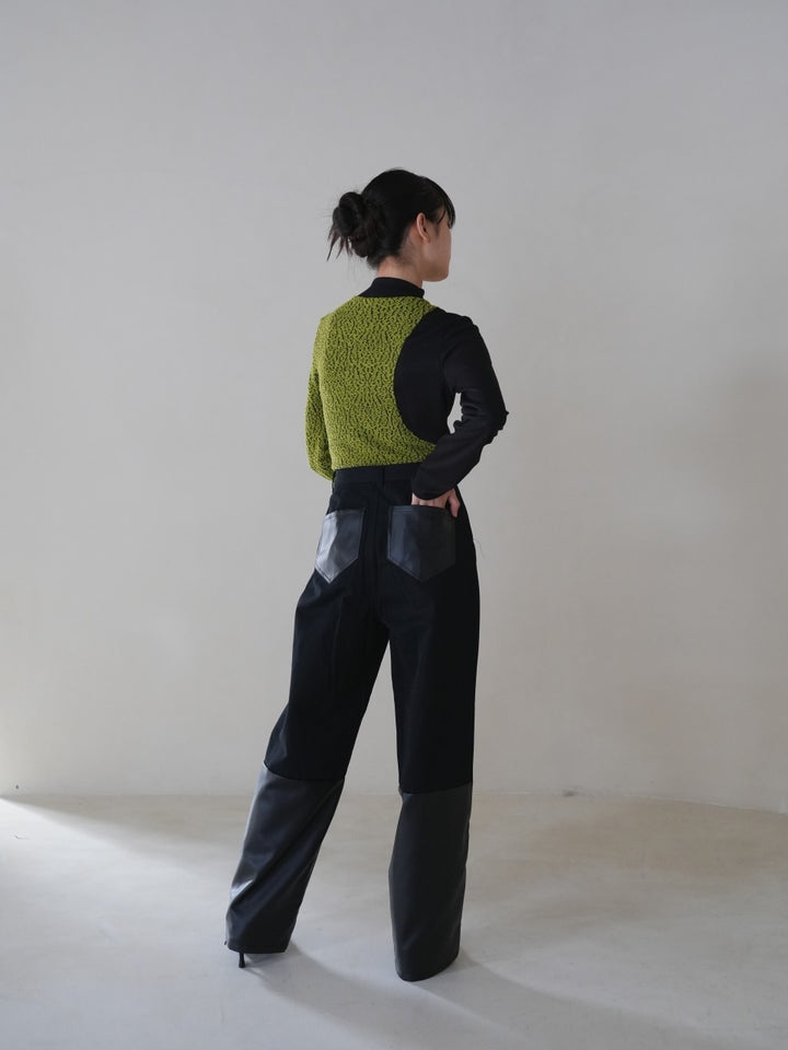 【9月10日発送予定】docking knit tops