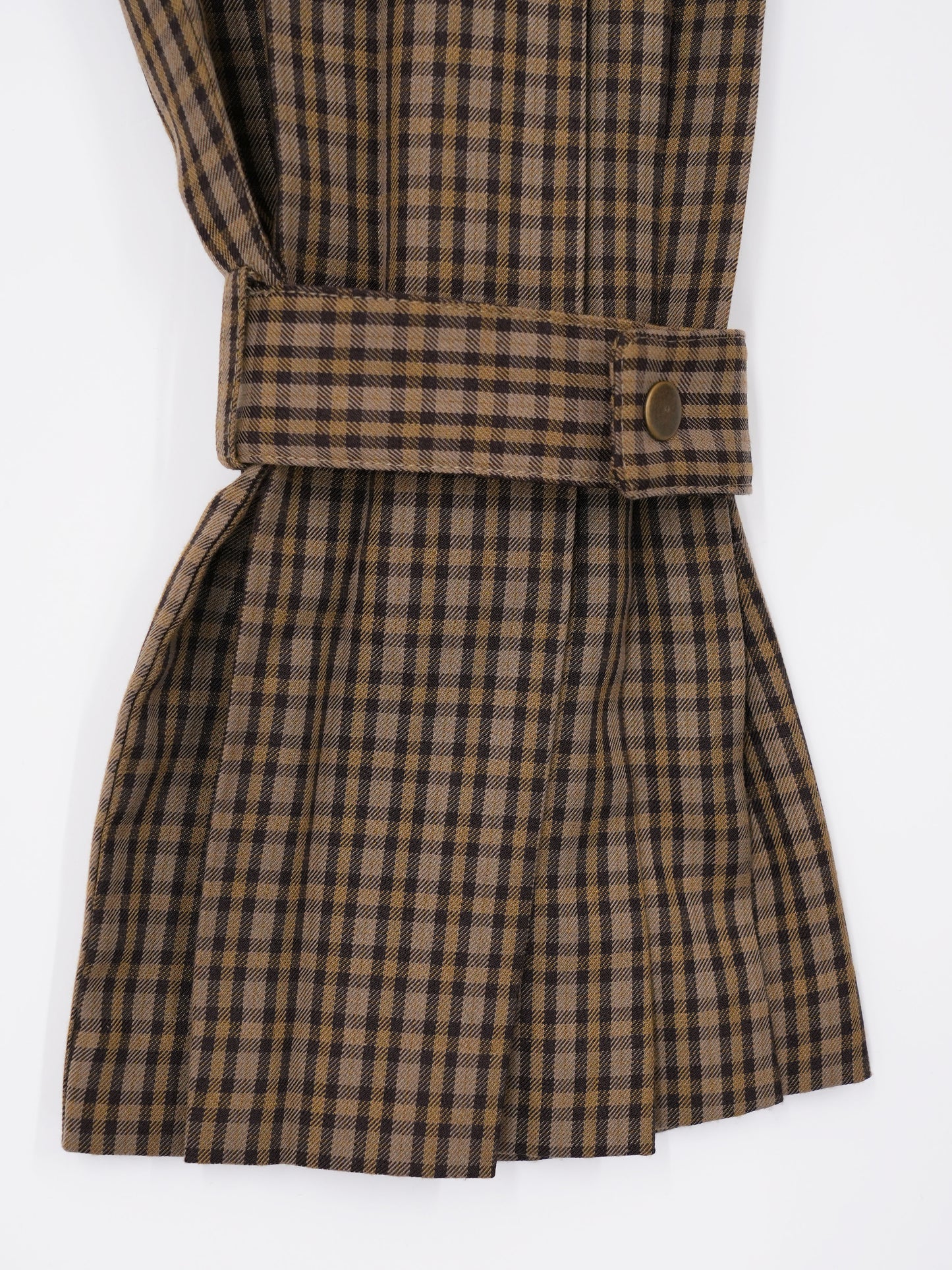 2way check wide pants