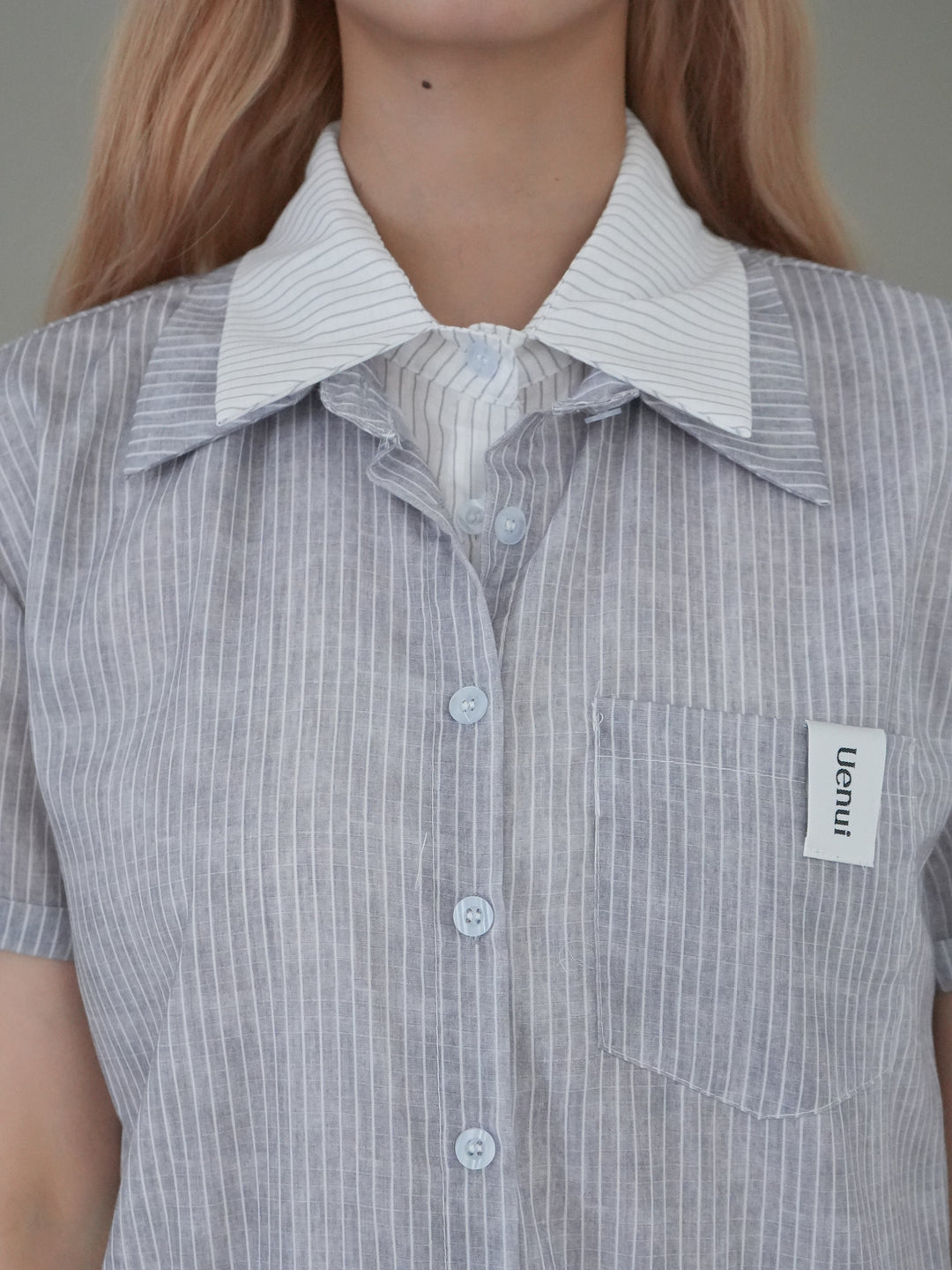 balloon stripe onepiece