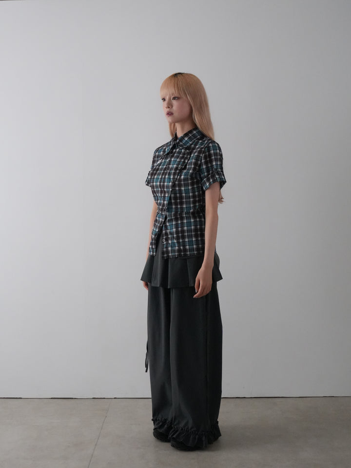 retro plaid shirt