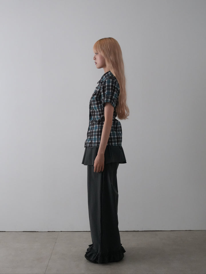 retro plaid shirt