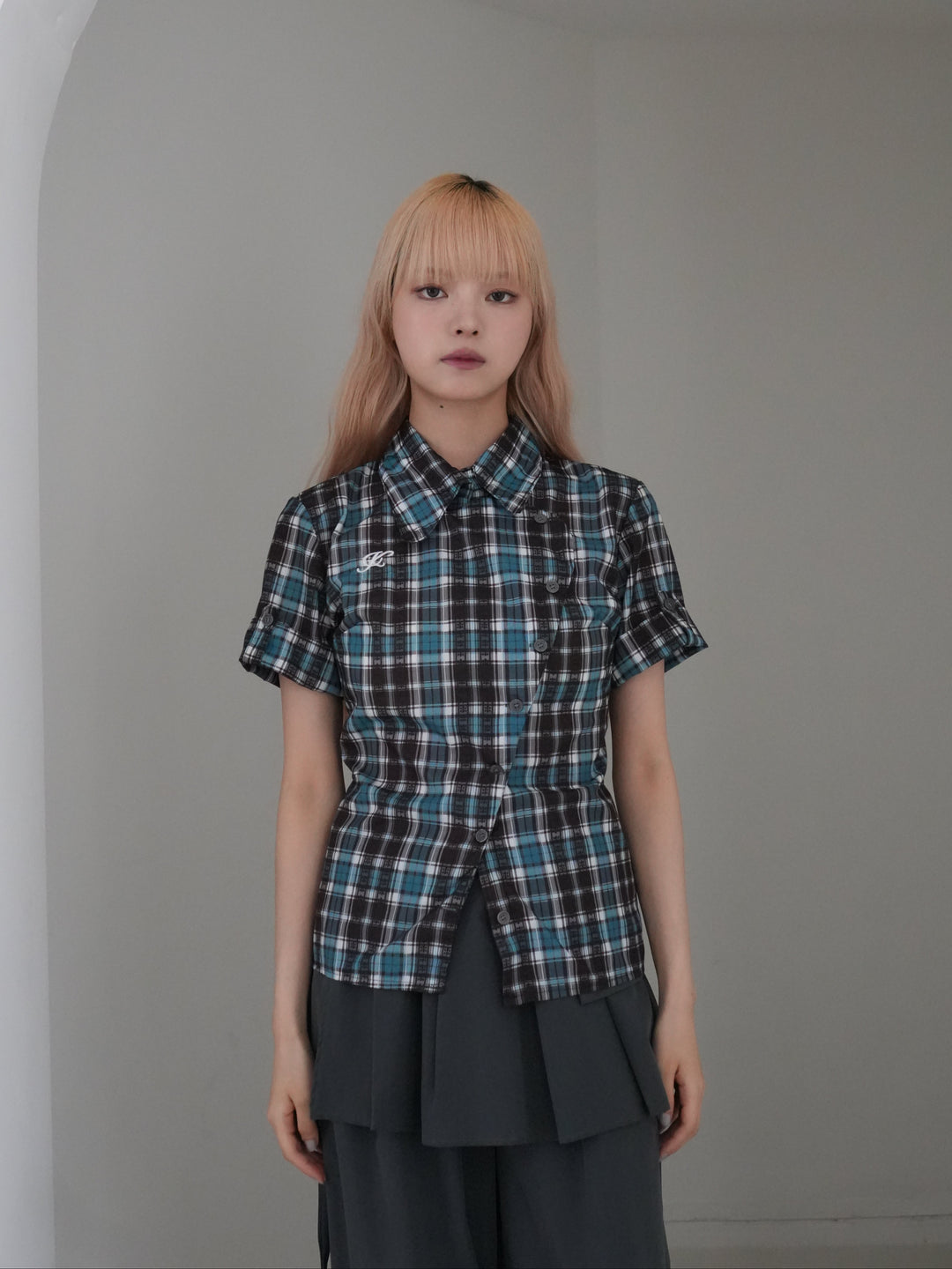 retro plaid shirt