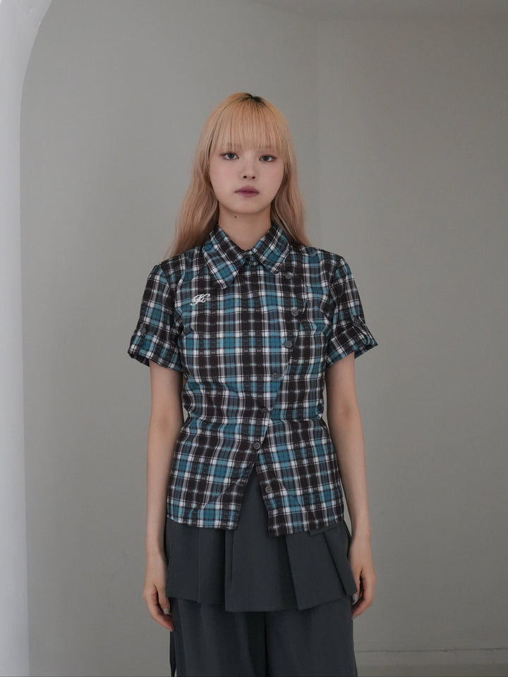 retro plaid shirt