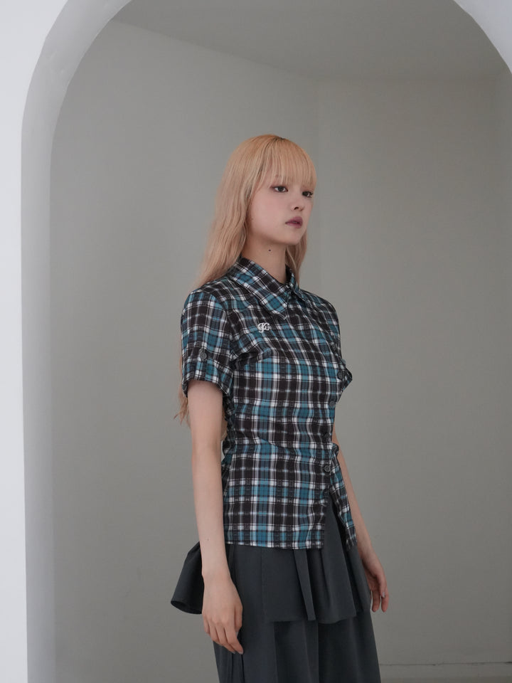 retro plaid shirt