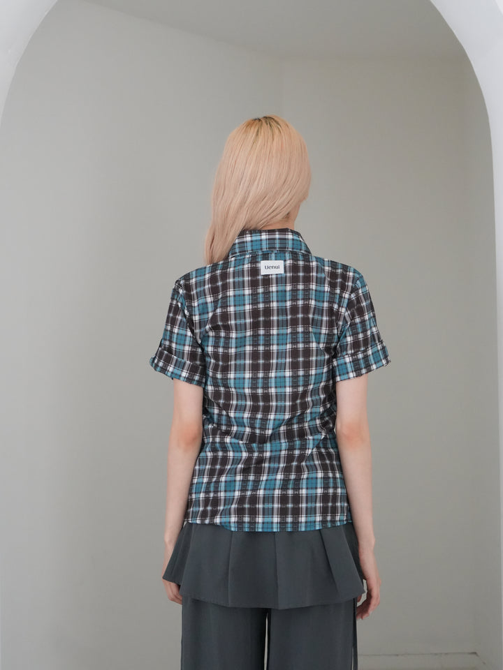 retro plaid shirt
