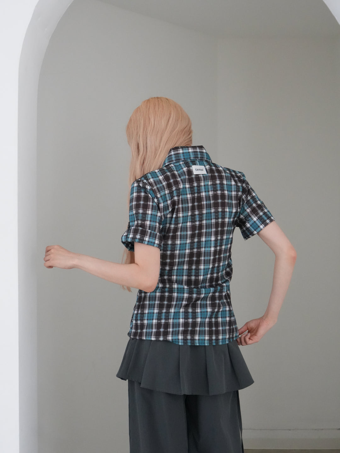 retro plaid shirt