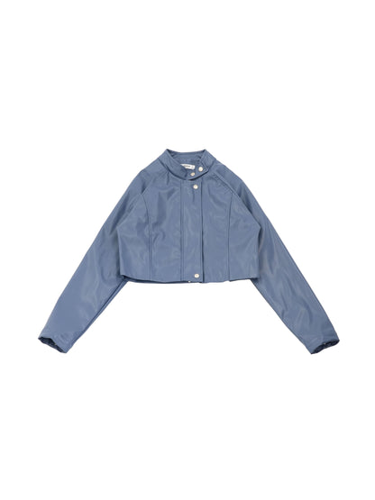 fake leather riders jacket