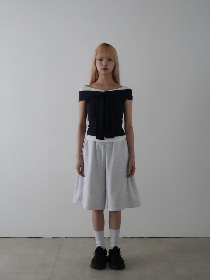 sweat bermuda short pants