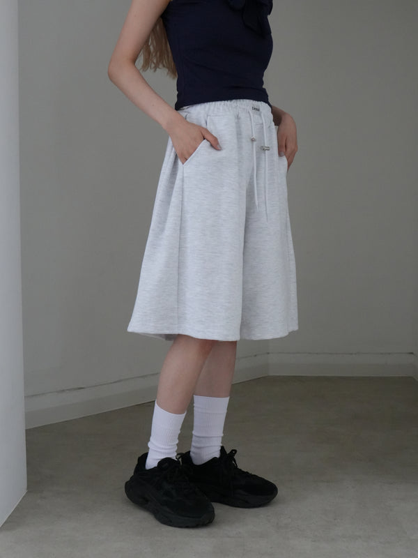 スウェット バミューダパンツ 大人カジュアル レディース Uenui