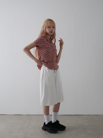 スウェット バミューダパンツ 大人カジュアル レディース Uenui