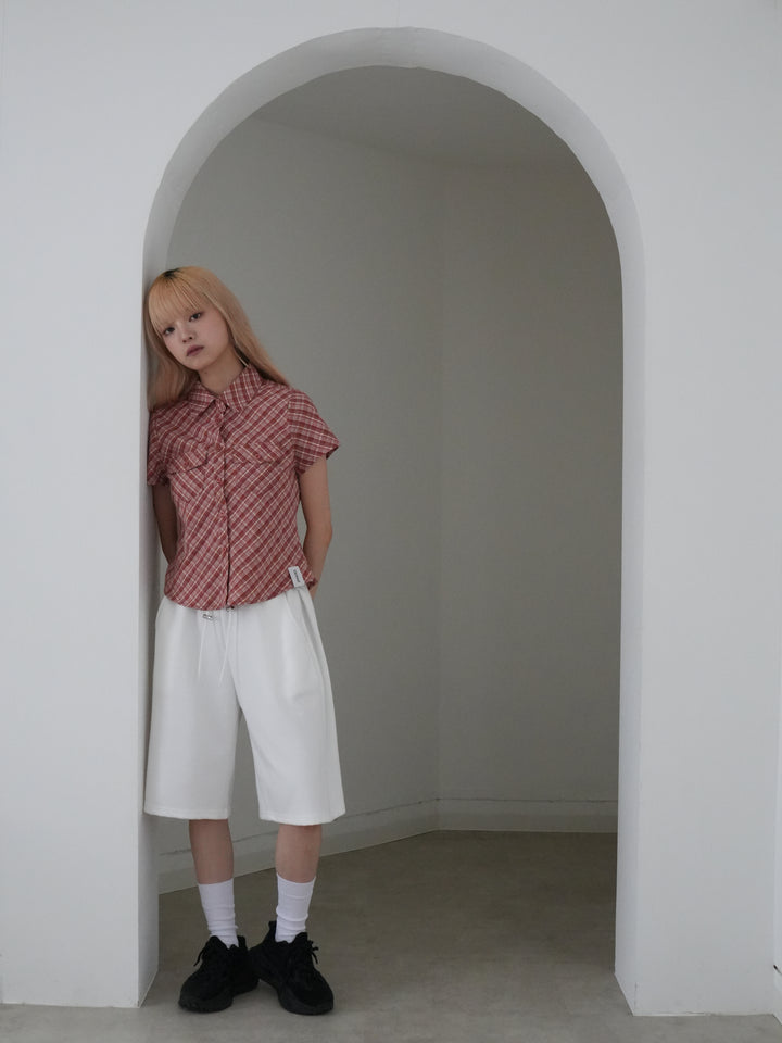 sweat bermuda short pants