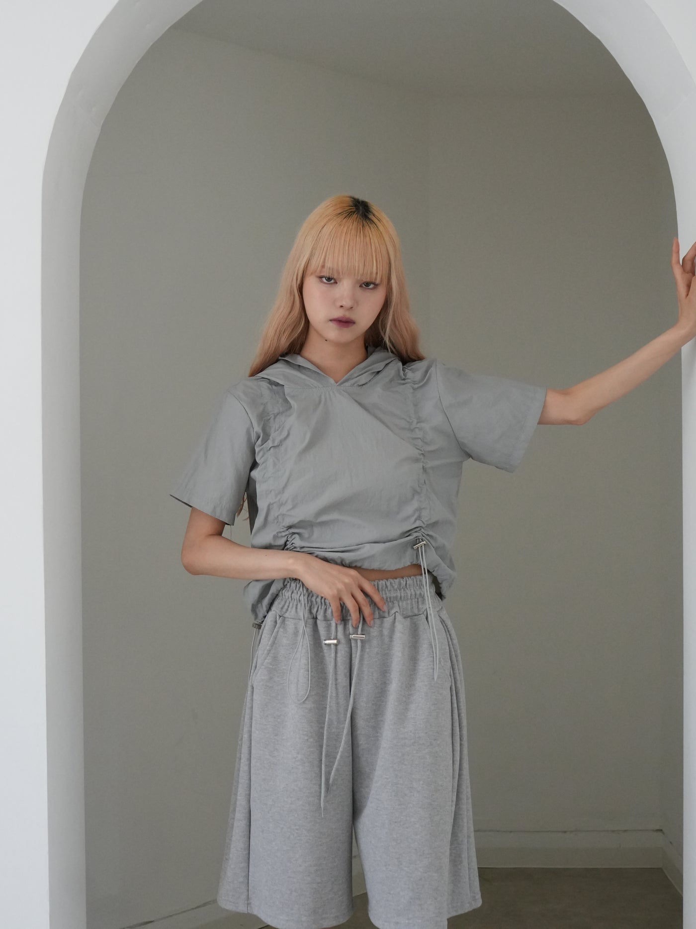 スウェット バミューダパンツ 大人カジュアル レディース Uenui