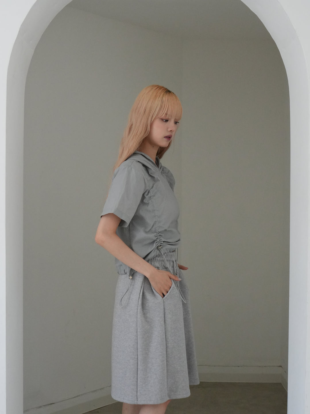 sweat bermuda short pants