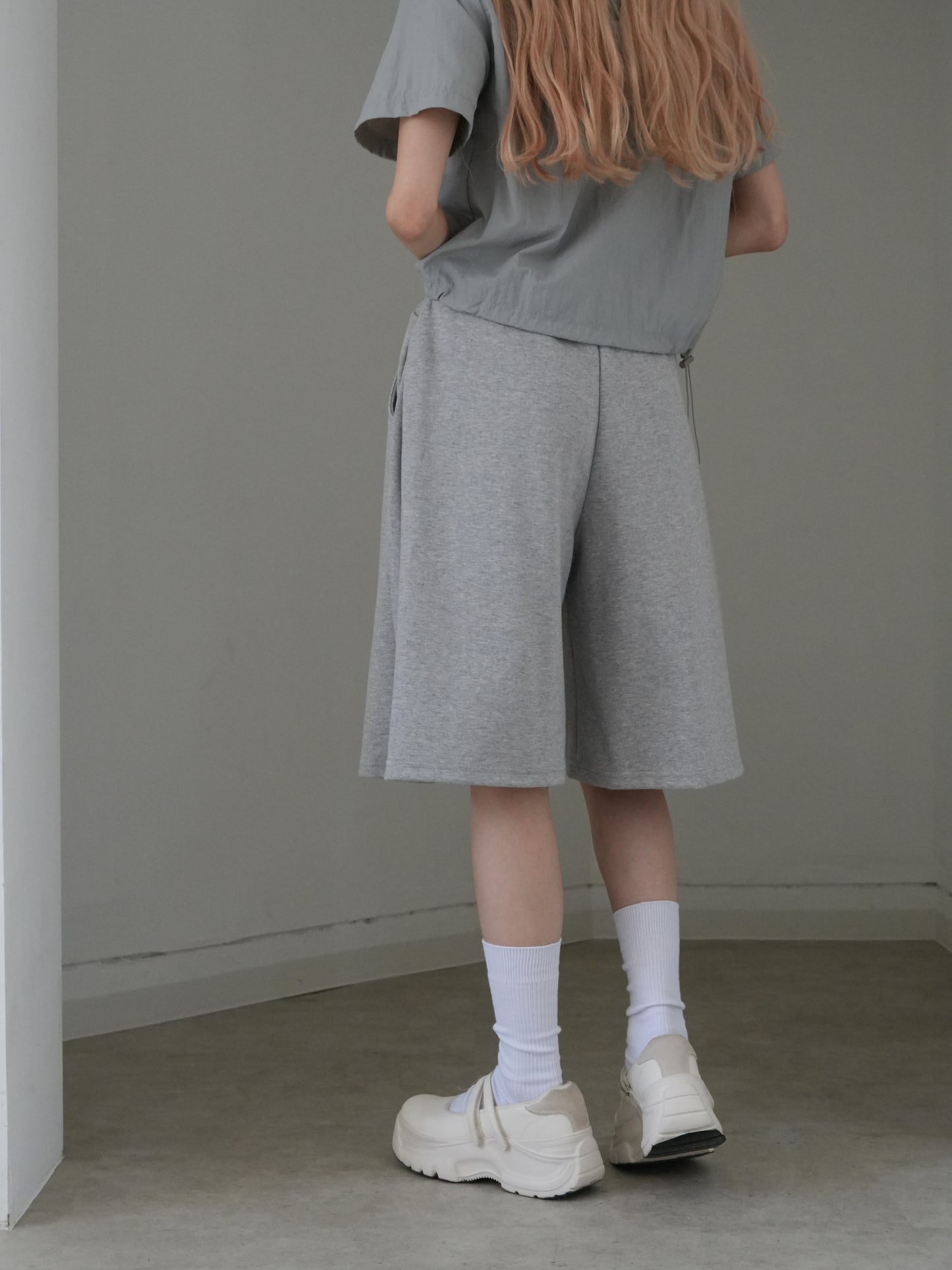 スウェット バミューダパンツ 大人カジュアル レディース Uenui