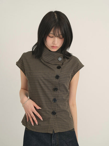 check button short sleeve