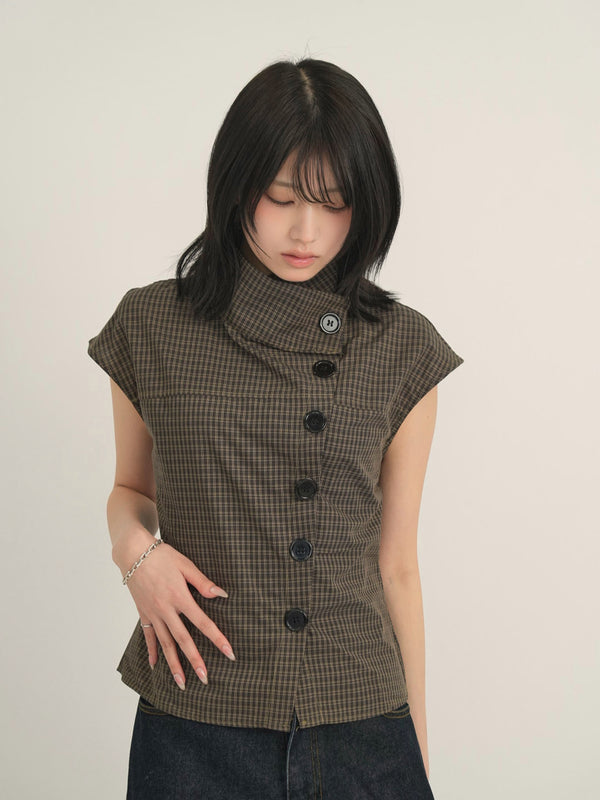 check button short sleeve