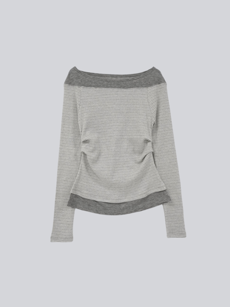 border long sleeve top