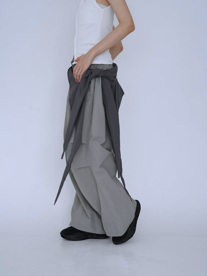 ultra wide drawstring pants
