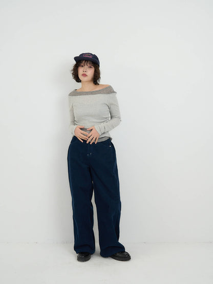 border long sleeve top