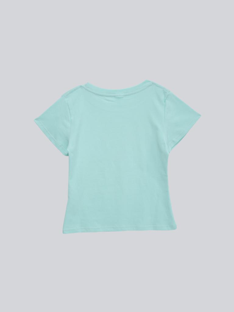 logo crop tee
