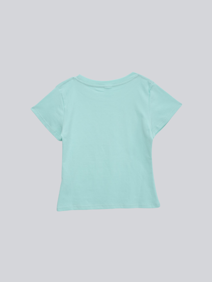 logo crop tee
